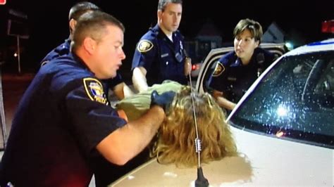 Cops Tv Show Fort Worth Texas Stolen Vehicle Pulled Over And Woman