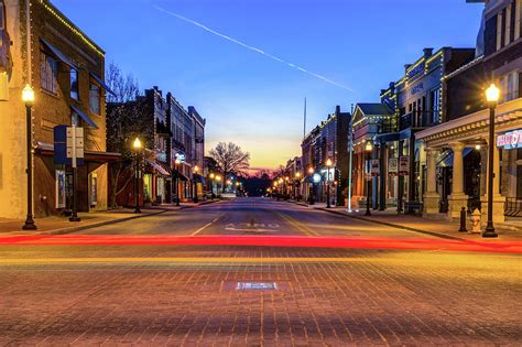Downtown Bentonville Arkansas Skyline Photograph By Gregory Ballos Pixels