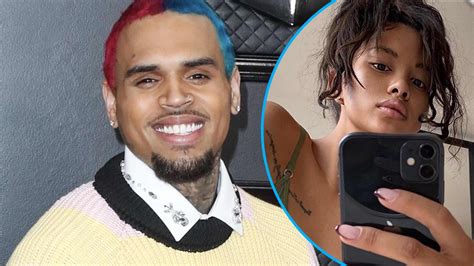 Chris Brown Reappears On Baby Mama Ammika Harris Social Media