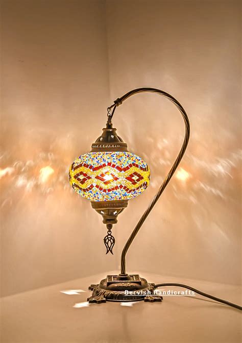 Free Ship Turkish Lamp Moroccan Lamp Swan Lamp Goose Neck Desk Etsy