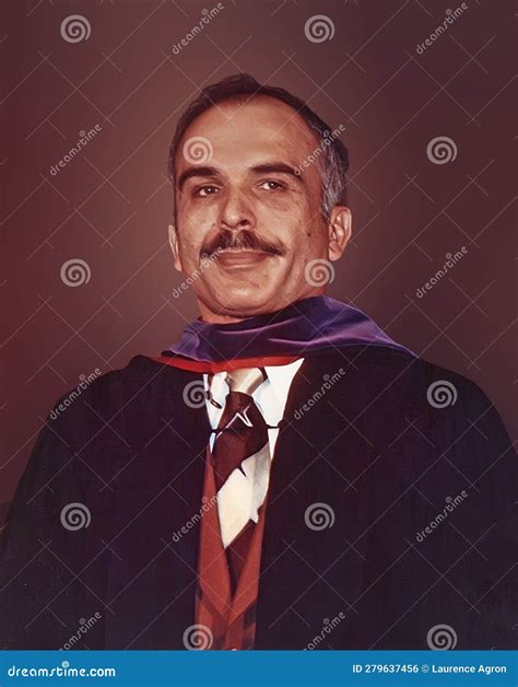 King Hussein Of Jordan At American University In Washington Dc In 1977