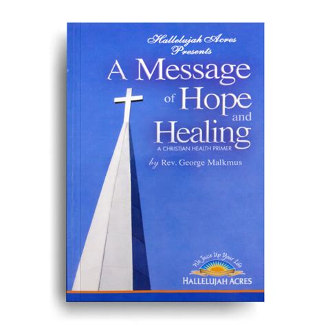 A Message Of Hope And Healing English