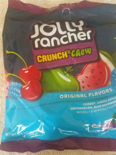 Jolly Rancher Crunch N Chew Orginal Flavors 35 Oz Upc 010700132772