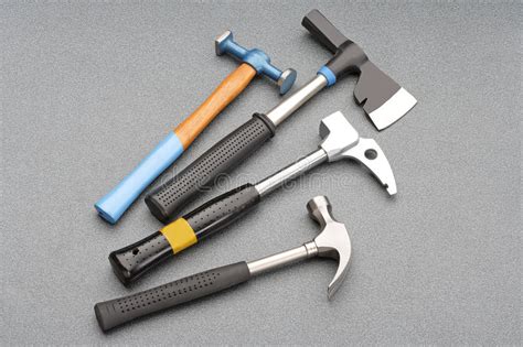 Construction Tools Hammers Stock Image Image Of Workplace 5341481