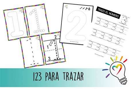 Pack 123 Para Trazar My Homeschool Project