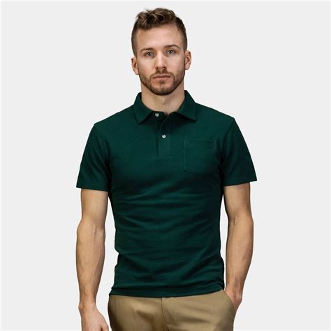 Emerald Green Polo Shirt Tailor Store®
