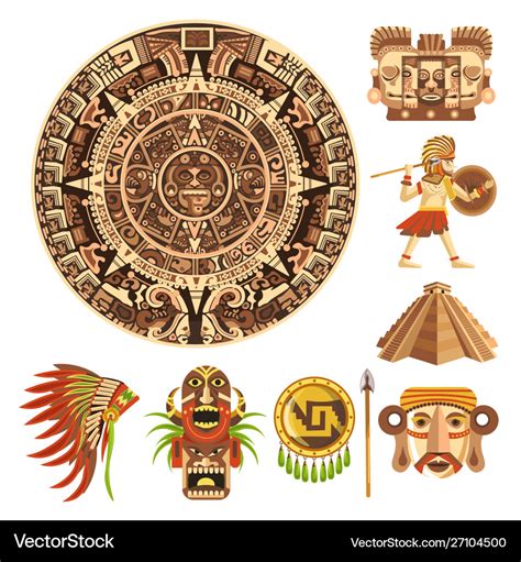 Aztec Vs Mayan Calendar Wheels Mayan Art Aztec Symbols Aztec Art