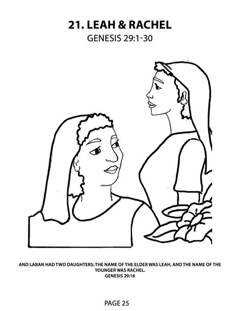 10 Jacob And Esau Bible Story Coloring Pages Thousand Of The Best