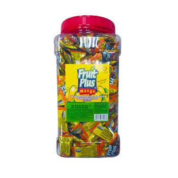 Fruit plus apple flavour chewy candy 150g. Fruit Plus Chewy Candy Jar Mango 350s | ZuppaMarket
