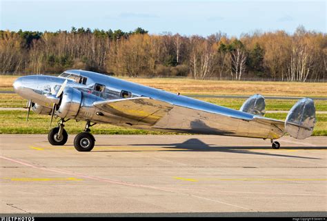 Nc18130 Lockheed 12a Electra Junior Private Severin Hackenberger