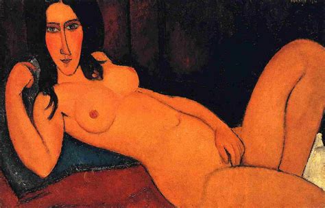 Reproducciones De Arte Reclinando Desnudo De Amedeo Modigliani