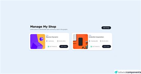 Tailwind Css Product Card