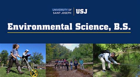 Usj Launches Bachelor Of Science In Environmental Science Degree We