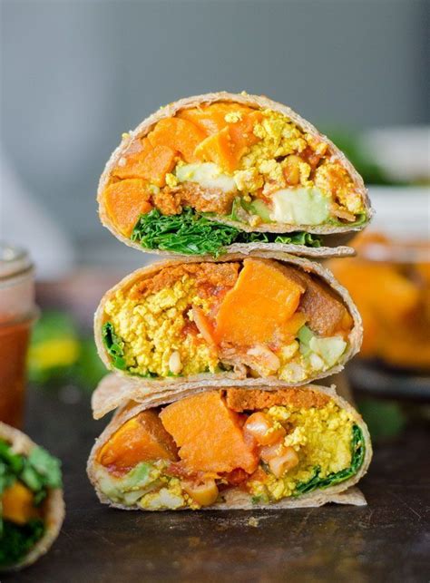 Therein lies the conundrum of too many choices, a welcome problem for a veghead patronizing a. Try these sweet potato breakfast burritos with tofu ...