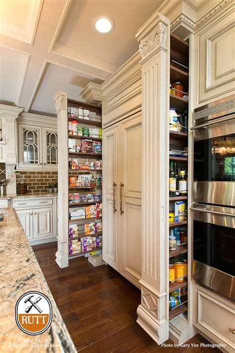 Your kitchen cabinets are a great place to refresh the look and decor of here are a few reasons to consider affordable kitchen cabinetry if they're starting to look dated or. Rutt HandCrafted Cabinetry Pullout Columns and Appliqués ...