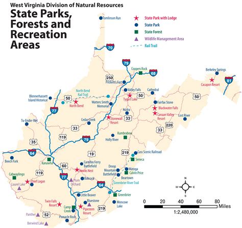 West Virginia State Parks And Forests