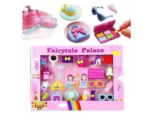 Fancy Eraser Set Birthday Party Return T For Kids Fairytale Palace