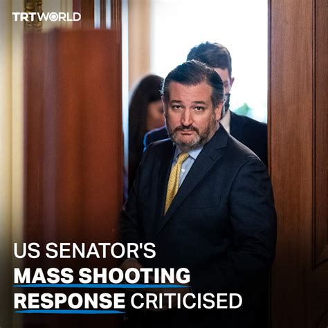 Trt World On Twitter Critics Are Calling On Us Senator Ted Cruz To Advocate For Meaningful Gun