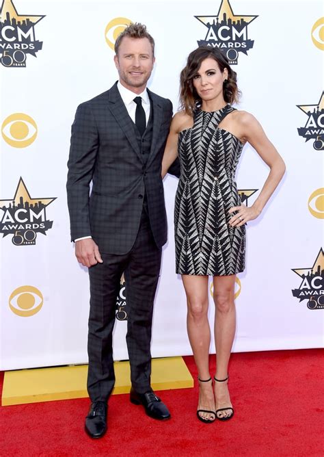 Dierks Bentley And Cassidy Black Celebrities At The Acm Awards 2015