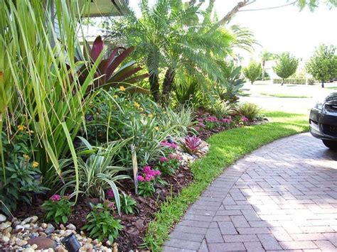 Florida Tropical Landscaping Ideas Front South Florida Tropical