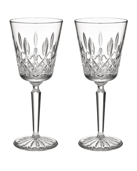 Waterford Crystal Mara Crystal Wine Glasses Set Of Two Neiman Marcus