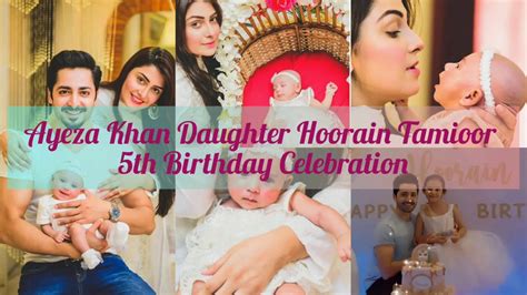 Ayeza Khan Daughter 5th Birthday Celebration Party Ayeza Khan