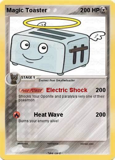 Pokémon Magic Toaster 1 1 Electric Shock My Pokemon Card