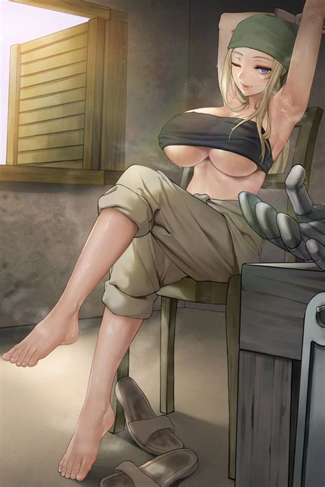 Winry Rockbell Fullmetal Alchemist Nudes By CheetahSperm18