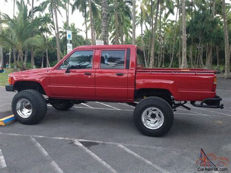 1987 4 Door Toyota Hilux Straight Axle 4by4 Tacoma Pickup Extracab