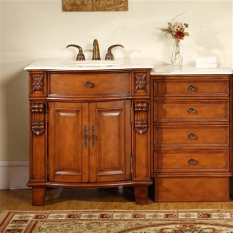 Large baths and extra large baths are perfect for a deep relaxing soak at the end of a long day. 53 Inch Single Sink Bathroom Vanity with Extra Storage and ...