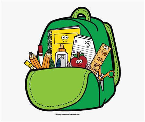 Back To School Clipart Clip Art School Clip Art Teacher Pack Backpack