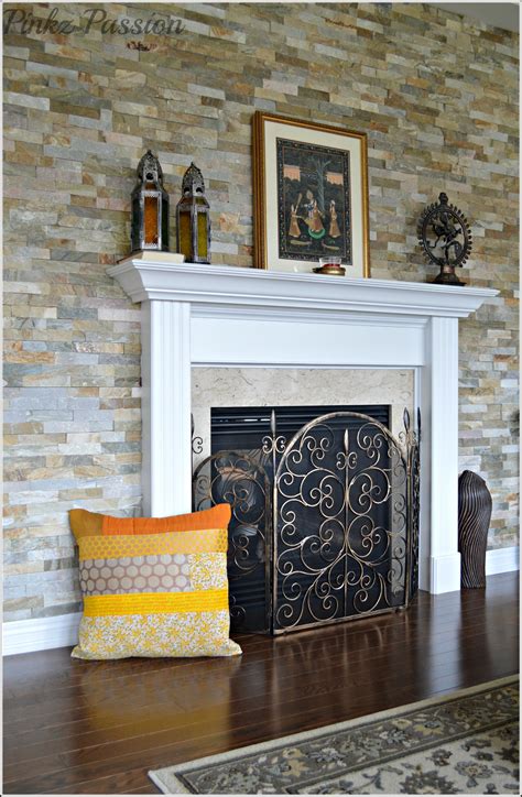 Home décor, Indian home décor, global décor, Brick fireplace décor, fireplace mantel decor 