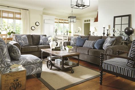 Shop at home for every room, every style, and every budget. Living Room Furniture Layout Guide & Plan Ideas | Ashley ...