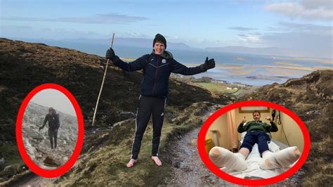 Climbing Croagh Patrick Barefoot With No Training Gone Wrong Youtube