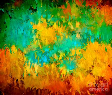 Fireworks Colorful Digital Art By Holley Jacobs Fine Art America