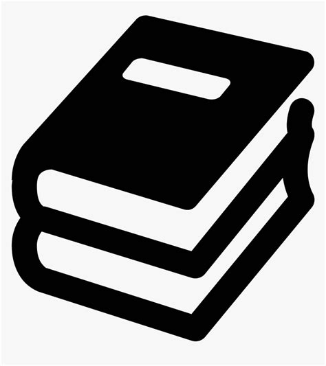 Book Stack Icon Free Clipart Library Library Transparent Book Icon