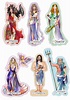 Greek Gods and Goddesses Printable Stickers | Be Different Baby | Greek ...