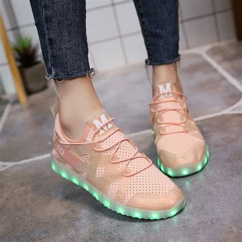 Buy Kriativ Cool Girls Shoes Glowing Sneakers For