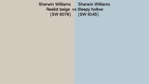 Sherwin Williams Realist Beige Vs Sleepy Hollow Side By Side Comparison