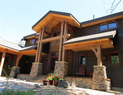 Our plans have been developed to live the way you live, in a variety of architectural styles. Pennsylvania Timber Frame Homes - Blue Ox Timber Frames