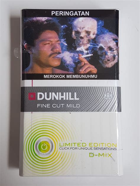 Dunhill Fine Cut Mild Limited Edition Skm Ltln Pertama Dengan D Mix Capsule Review Rokok