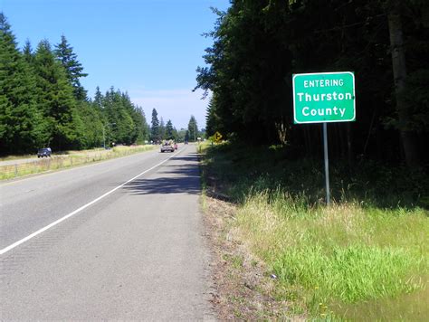 Thurston County Line Entering Thurston County From Washing Flickr
