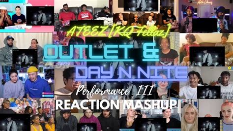 ATEEZ KQ Fellaz Outlet Day N Nite Performance Video III REACTION MASHUP YouTube