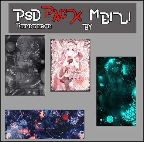 Psd Reference Pack 1 By Meilichan15 On Deviantart
