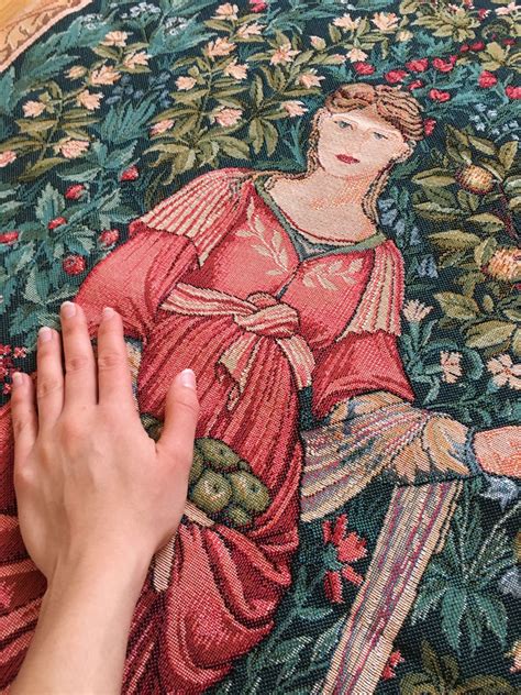 William Morris Pomona Tapestry Jacquard Wall Tapestry The Etsy