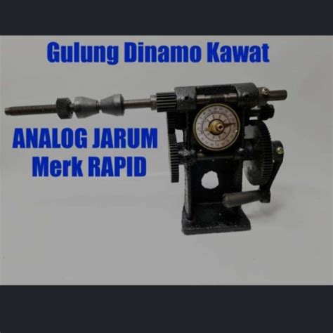 Promo Alat Gulung Dinamo Penggulung Kawat Model Jarum Rapid Diskon 17
