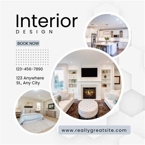 Copy Of Interior Design Template Postermywall