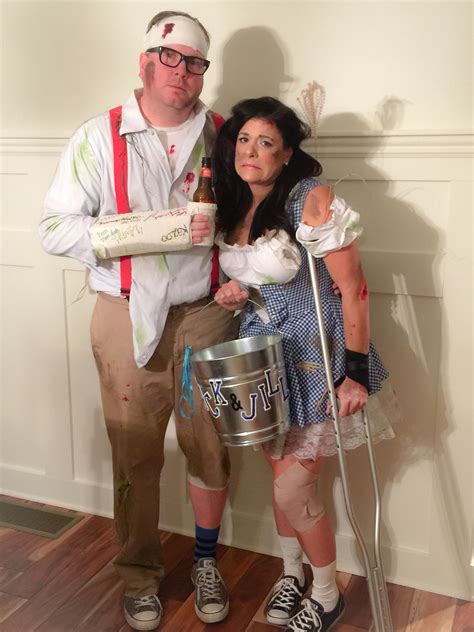 jack and jill halloween couples costume jackandjill coupleshalloweencostumes couple halloween