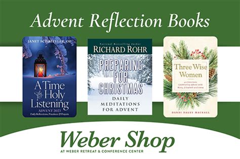 Weber Shop Feature Advent Reflection Books Weber Retreat And