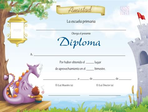 Certificados De Kinder Gratis Para Imprimir Imagui
